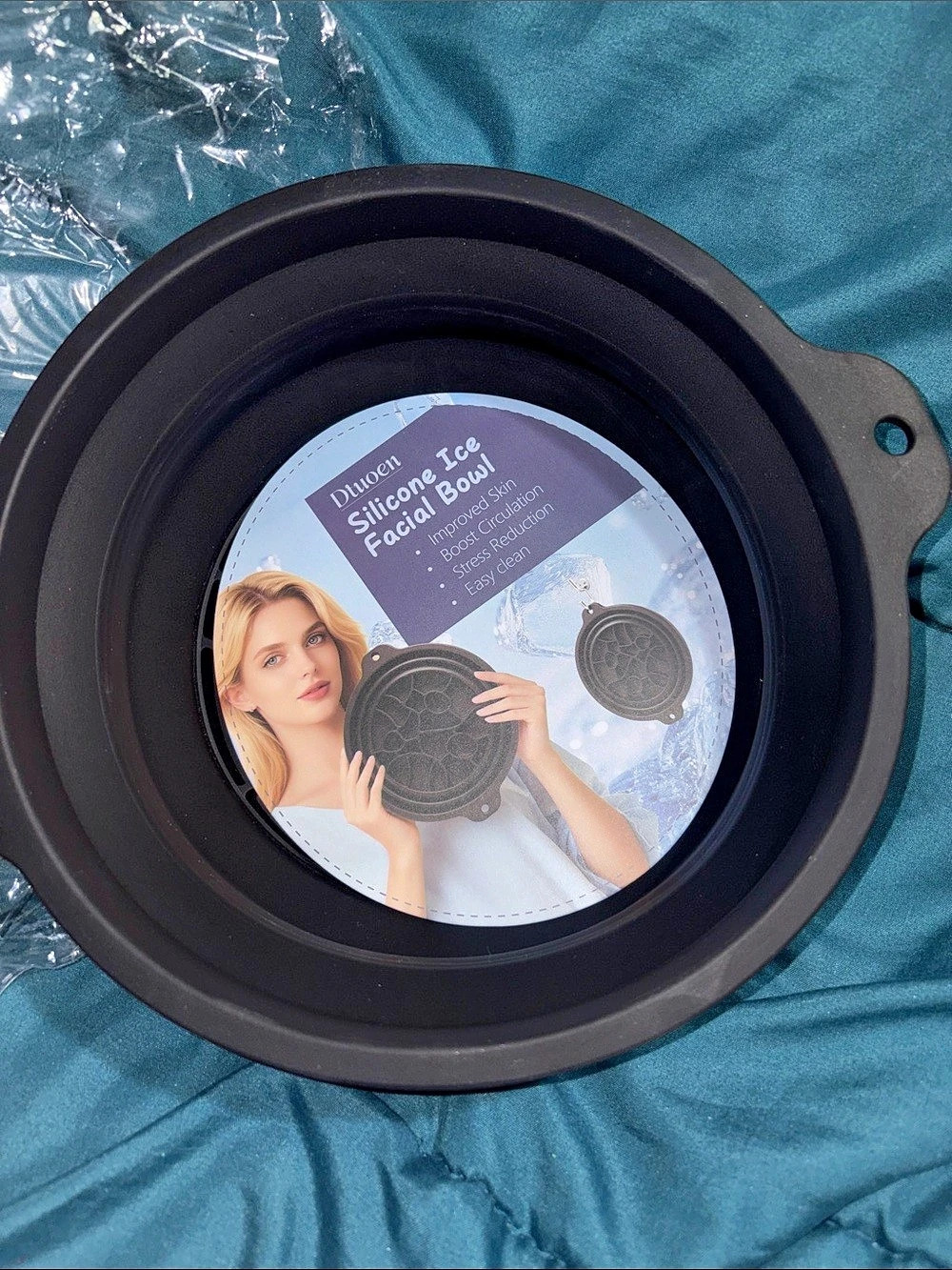 1 - Dluoen Silicone Ice Facial Bowl Facial Ice Bowl new in package